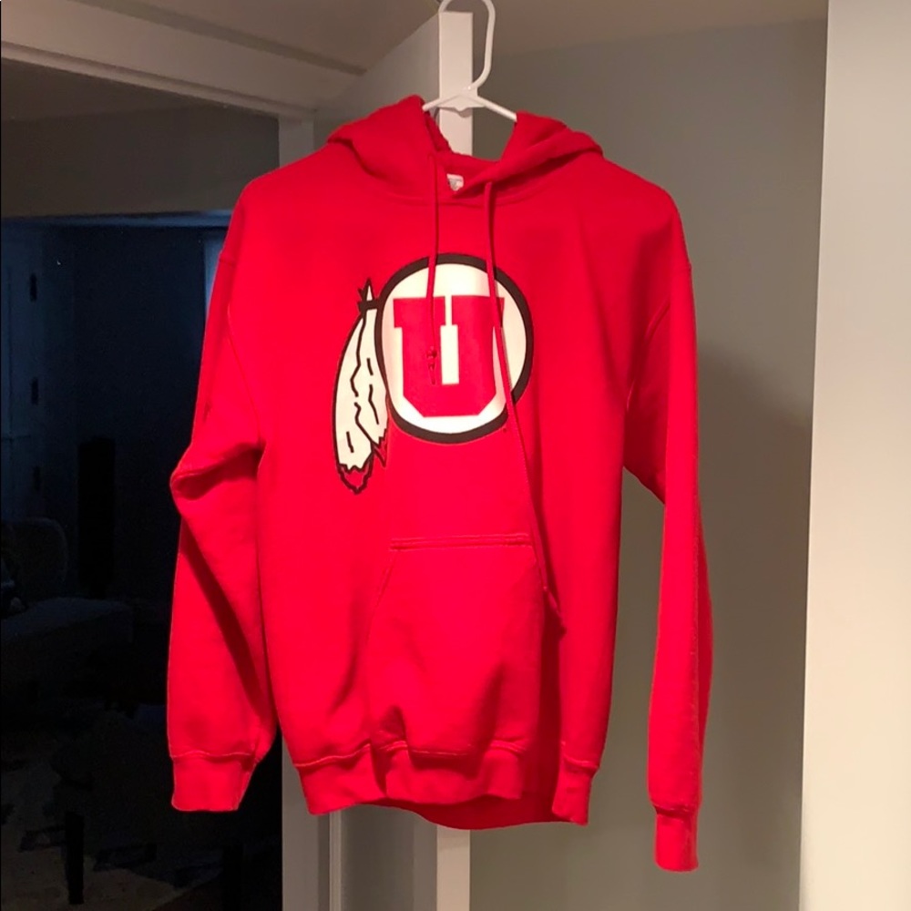 University of Utah Hooded Sweatshirt Unisex Small